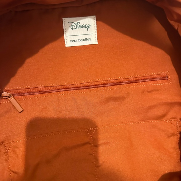 Vera Bradley Disney Essential Large Quilted Backpack NWT - Picture 9 of 14